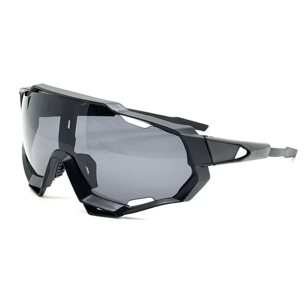 Sport Sunglasses Black Lens‎ Cycling Running Fishing Golf UV Protection Shield